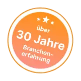 Über 30 Jahre Branchenerfahrung
